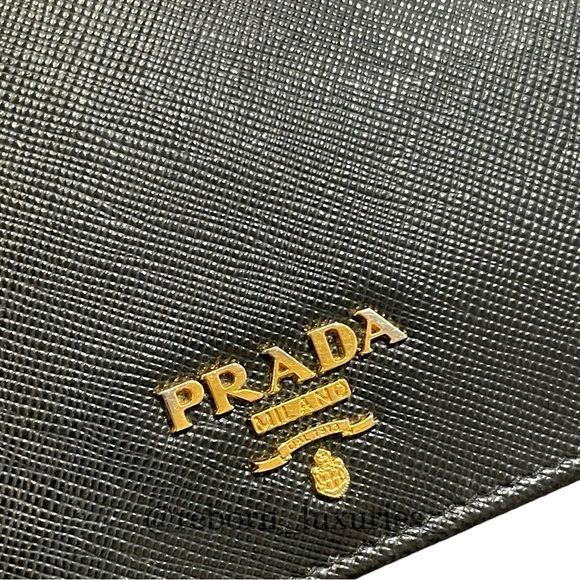 Prada Small Saffiano Leather Wallet - Picture 7 of 9